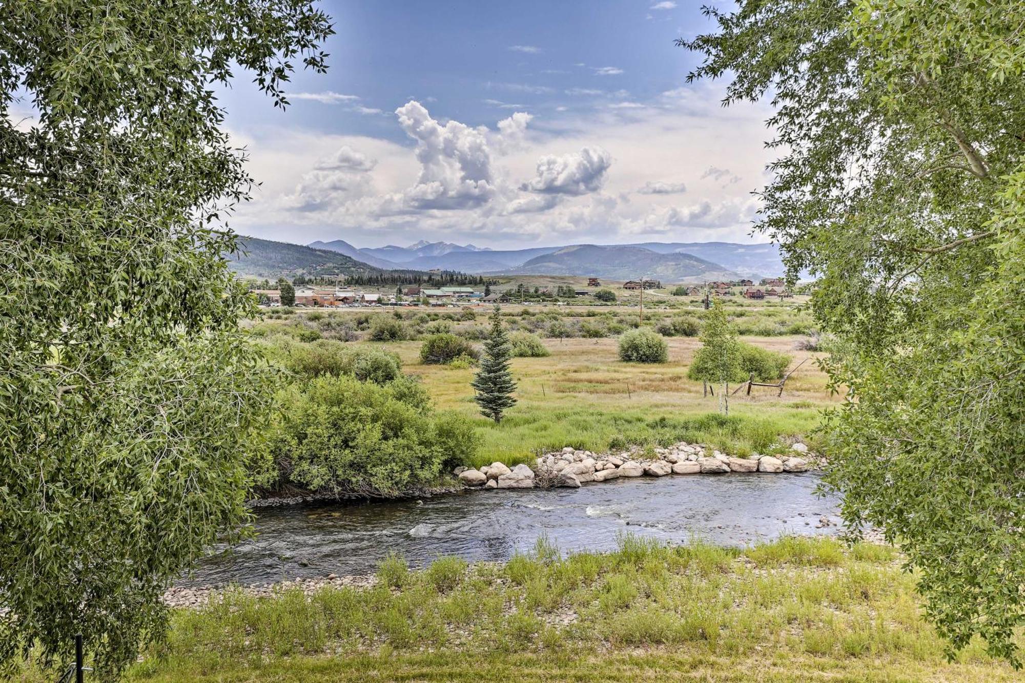 Riverfront Cabin About 4 Mi To Granby Ranch! Dış mekan fotoğraf